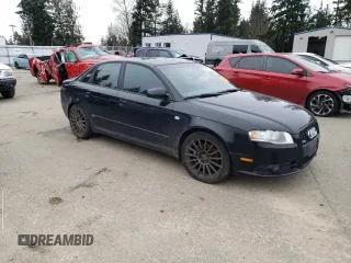 2007 Audi A4 2.0T with VIN WAUBF78E67A088702, listed as a Copart auction lot 44567945 with 112,047 mi miles and Salvage Title. Bid and sale history available at carsss.com. Image 4.