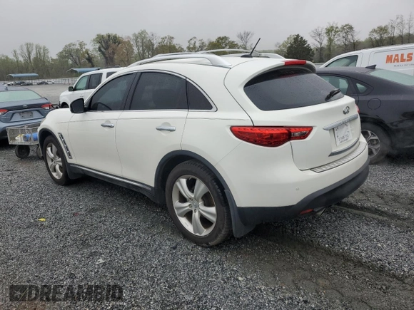 2011 Infiniti FX35 with VIN JN8AS1MW2BM734366, listed as a Copart auction lot 51106335 with 174,341 mi miles and Salvage Title. Bid and sale history available at carsss.com. Image 2.