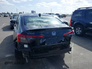 2023 Honda Civic Sedan EX with VIN 2HGFE1F75PH324493, listed as a IAAI auction lot 41692213 with 14,026 mi miles. Bid and sale history available at carsss.com. Image 16.