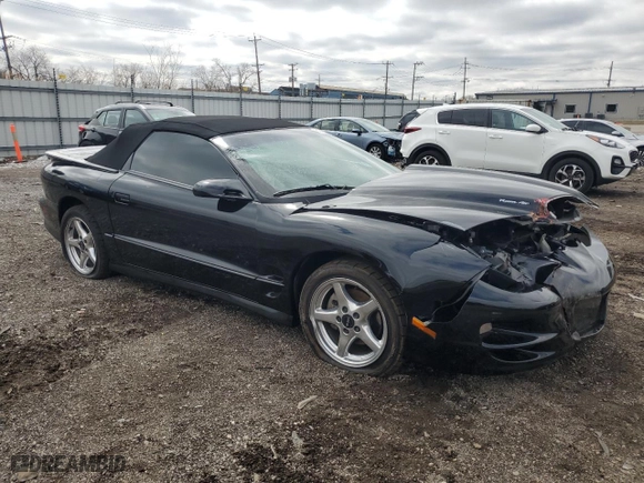 1998 Pontiac Firebird Trans Am with VIN 2G2FV32G9W2226086, listed as a Copart auction lot 51095135 with 55,818 mi miles and Salvage Title. Bid and sale history available at carsss.com. Image 4.