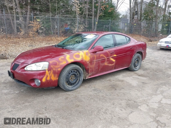 2006 Pontiac Grand Prix z VIN 2G2WP552461151535, wystawiony jako IAAI lot #41963094 z przebiegiem 127 856 mil mil oraz . Historia ofert i sprzedaży dostępna na DreamBid. Obrazek 2.