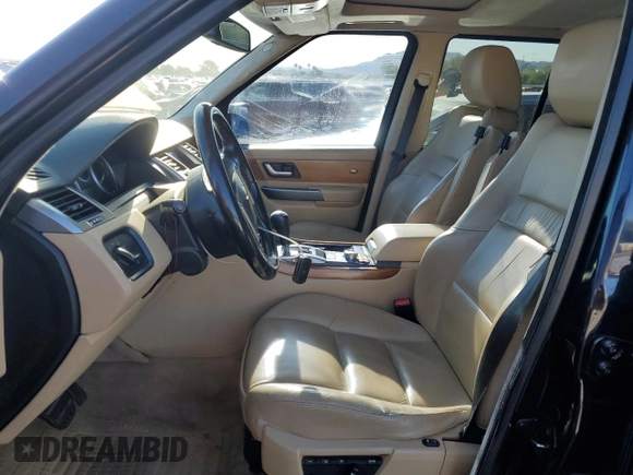 2007 Land Rover Range Rover Sport HSE with VIN SALSK25417A992754, listed as a Copart auction lot 54799865 with 175,208 mi miles and Salvage title. Bid and sale history available at DreamBid. Image 7.