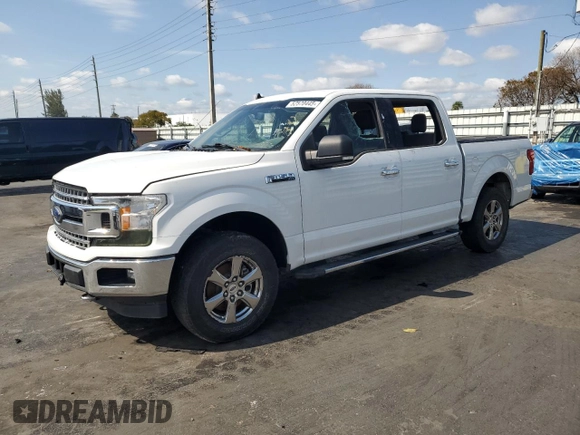 2020 Ford F-150 XL with VIN 1FTEW1EP1LFB38518, listed as a Copart auction lot 52570445 with Not Provided miles and Salvage Title. Bid and sale history available at carsss.com. Image 1.