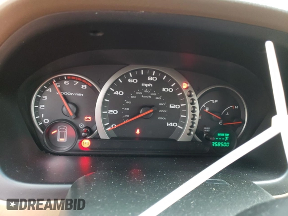 2003 Honda Pilot EX with VIN 2HKYF18573H594729, listed as a Copart auction lot 50895885 with 358,500 mi miles and Salvage Title. Bid and sale history available at DreamBid. Image 9.