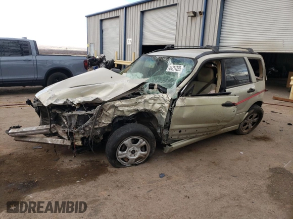 2007 Subaru Forester X with VIN JF1SG63637H719008, listed as a Copart auction lot 44211225 with 0 mi miles and Salvage Title. Bid and sale history available at carsss.com. Image 1.