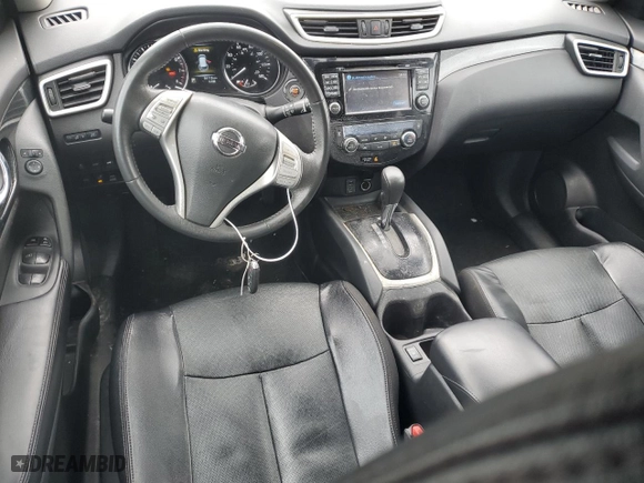 2016 Nissan Rogue SV with VIN 5N1AT2MV1GC832142, listed as a Copart auction lot 47725695 with 84,113 mi miles and Salvage Title. Bid and sale history available at carsss.com. Image 8.