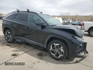 2022 Hyundai Tucson SEL with VIN 5NMJCCAE4NH089487, listed as a Copart auction lot 50099575 with 33,166 mi miles and Salvage Title. Bid and sale history available at DreamBid. Image 4.