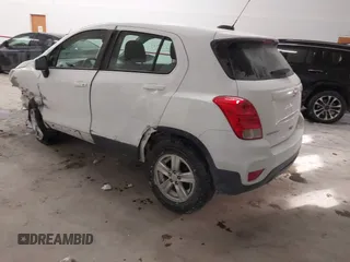 2017 Chevrolet Trax LS with VIN KL7CJNSB3HB127456, listed as a IAAI auction lot 41602979 with 73,564 mi miles. Bid and sale history available at carsss.com. Image 3.