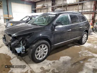 2015 Buick Enclave Premium with VIN 5GAKVCKD5FJ250706, listed as a Copart auction lot 47228195 with 145,823 mi miles and Salvage Title. Bid and sale history available at DreamBid. Image 1.