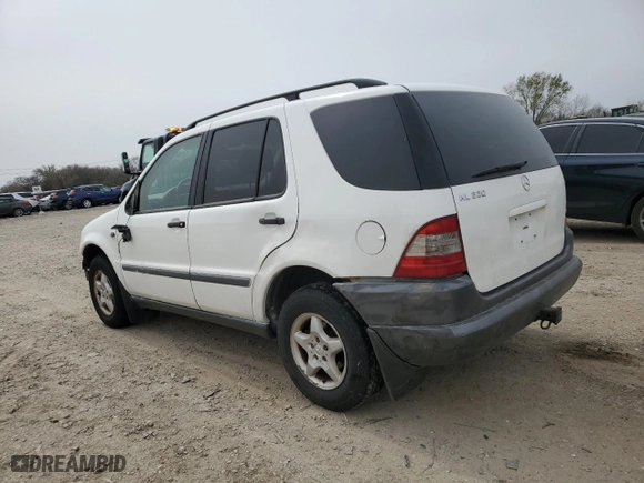 1999 Mercedes-Benz M-Class with VIN 4JGAB54E2XA061500, listed as a Copart auction lot 51301525 with 191,463 mi miles and Salvage Title. Bid and sale history available at carsss.com. Image 2.