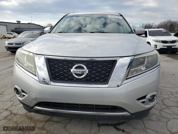 2013 Nissan Pathfinder SL with VIN 5N1AR2MM8DC680622, listed as a Copart auction lot 50948125 with 168,440 mi miles and Clean Title. Bid and sale history available at carsss.com. Image 5.