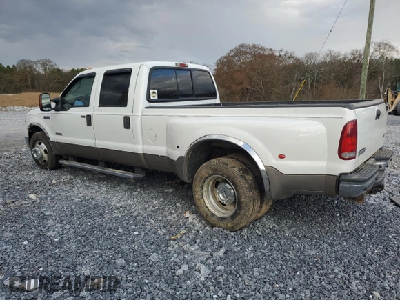 2005 Ford F-350 XL с VIN 1FTWW32P55EA54456, выставлен на аукционе Copart как лот 84890534 с пробегом 128 220 миль миль и Списание • Salvage title. История ставок и продаж доступна на DreamBid. Изображение 2.