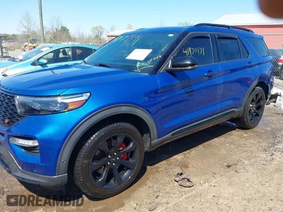 2020 Ford Explorer ST with VIN 1FM5K8GC1LGA05004, listed as a IAAI auction lot 41977171 with 120,530 mi miles and . Bid and sale history available at DreamBid. Image 18.