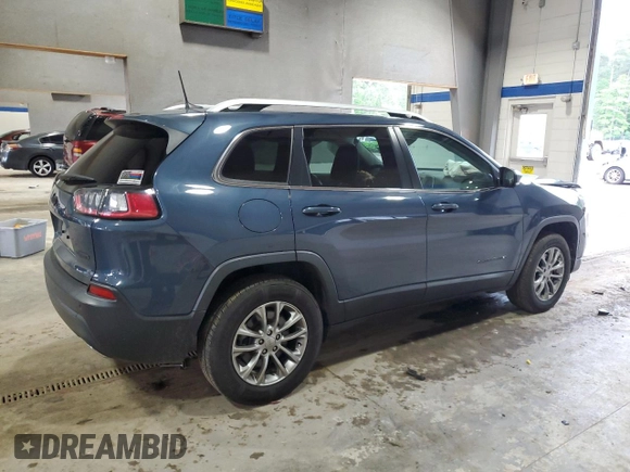 2020 Jeep Cherokee Latitude Plus z VIN 1C4PJMLN5LD553329, wystawiony jako Copart lot #56834895 z przebiegiem 63 582 mil mil oraz Szkoda całkowita • Salvage title. Historia ofert i sprzedaży dostępna na DreamBid. Obrazek 3.