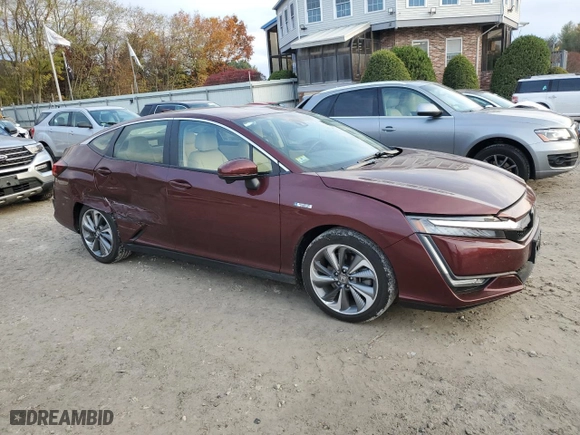 2021 Honda Clarity Plug-In Hybrid Touring with VIN JHMZC5F35MC000270, listed as a Copart auction lot 76759414 with 39,281 mi miles and Salvage Title. Bid and sale history available at carsss.com. Image 4.