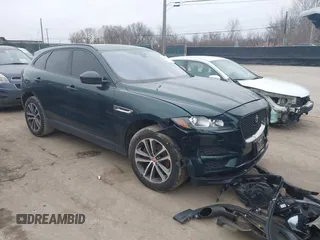 2017 Jaguar F-Pace 35t Premium with VIN SADCJ2BV4HA881083, listed as a IAAI auction lot 41469720 with 110,597 mi miles and . Bid and sale history available at DreamBid. Image 1.