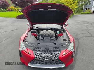 2018 Lexus LC 500h z VIN JTHHP5AY6JA004371, wystawiony jako Copart lot #44732925 z przebiegiem 40 331 mil mil oraz Szkody całkowita. Historia ofert i sprzedaży dostępna na DreamBid. Obrazek 7.
