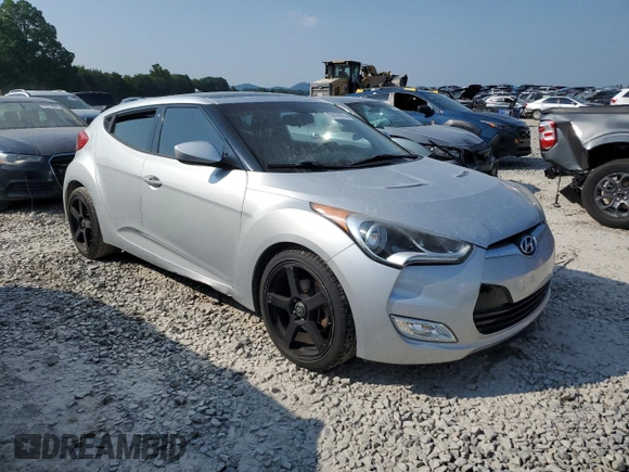 2014 Hyundai Veloster RE:FLEX with VIN KMHTC6AD3EU217496, listed as a Copart auction lot 59189055 with 134,923 mi miles and Clean title. Bid and sale history available at DreamBid. Image 4.