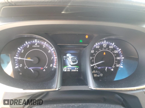 2015 Toyota Avalon Limited with VIN 4T1BK1EB4FU168949, listed as a Copart auction lot 56072295 with 203,687 mi miles and Salvage Title. Bid and sale history available at DreamBid. Image 9.