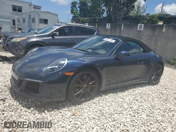2018 Porsche 911 Carrera S with VIN WP0CB2A97JS147597, listed as a Copart auction lot 62872764 with 32,090 mi miles and Non Repairable. Bid and sale history available at carsss.com. Image 1.