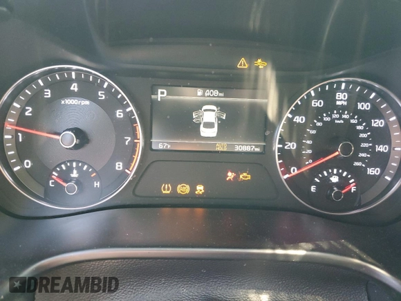 2024 Kia Forte GT with VIN 3KPF44AC8RE692589, listed as a Copart auction lot 48215805 with 30,887 mi miles and Salvage Title. Bid and sale history available at carsss.com. Image 9.