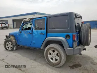 2015 Jeep Wrangler Unlimited Sport с VIN 1C4HJWDG2FL528687, выставлен на аукционе Copart как лот 59174625 с пробегом 87 285 миль миль и На запчасти • Non repairable. История ставок и продаж доступна на DreamBid. Изображение 2.