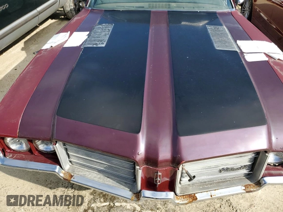 1971 Oldsmobile Cutlass with VIN 336871R112067, listed as a Copart auction lot 79889404 with Not Provided miles and Clean Title. Bid and sale history available at DreamBid. Image 11.