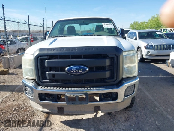 2011 Ford Super Duty F-250 SRW XL with VIN 1FTBF2B64BEB79203, listed as a IAAI auction lot 42091554 with 66,597 mi miles. Bid and sale history available at carsss.com. Image 12.