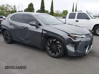 2020 Lexus UX 200 with VIN JTHX3JBH7L2026603, listed as a IAAI auction lot 42408604 with 72,229 mi miles and . Bid and sale history available at DreamBid. Image 1.