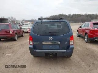 2007 Nissan Pathfinder SE with VIN 5N1AR18W57C637222, listed as a IAAI auction lot 41460806 with 229,347 mi miles. Bid and sale history available at carsss.com. Image 16.