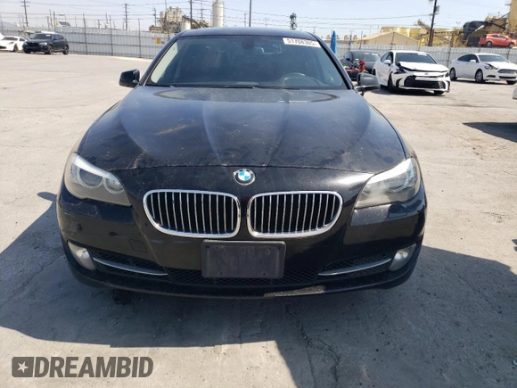 2013 BMW 5 Series 528i with VIN WBAXG5C55DD230661, listed as a Copart auction lot 51708305 with 188,564 mi miles and Clean Title. Bid and sale history available at carsss.com. Image 5.
