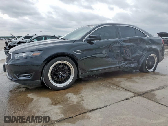 2014 Ford Taurus SHO z VIN 1FAHP2KT4EG106957, wystawiony jako Copart lot #59364185 z przebiegiem 113 704 mil mil oraz Szkoda całkowita • Salvage title. Historia ofert i sprzedaży dostępna na DreamBid. Obrazek 1.