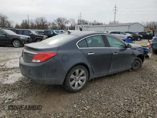 2012 Buick Regal Turbo Premium 1 with VIN 2G4GS5EV4C9213498, listed as a Copart auction lot 43419025 with Not Provided miles and Salvage Title. Bid and sale history available at DreamBid. Image 3.