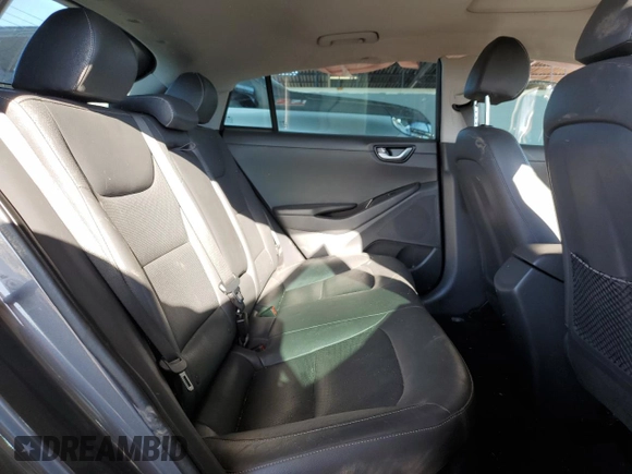 2019 Hyundai Ioniq Limited with VIN KMHC85LCXKU110859, listed as a Copart auction lot 59400815 with 75,901 mi miles and Salvage title. Bid and sale history available at DreamBid. Image 10.