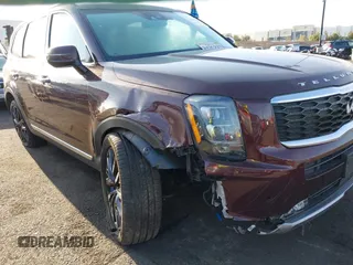 2022 Kia Telluride SX with VIN 5XYP54HC1NG203695, listed as a IAAI auction lot 41947136 with 54,797 mi miles and . Bid and sale history available at DreamBid. Image 6.