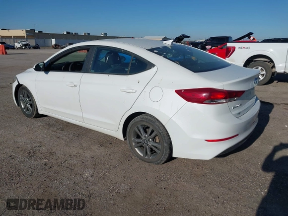 2018 Hyundai Elantra SEL with VIN 5NPD84LF5JH267673, listed as a IAAI auction lot 41907765 with 98,529 mi miles and . Bid and sale history available at DreamBid. Image 3.