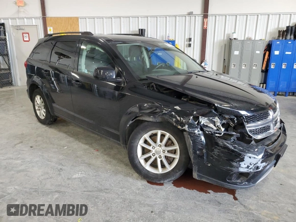 2015 Dodge Journey SXT with VIN 3C4PDCBG7FT742261, listed as a Copart auction lot 89188755 with 73,489 mi miles and Salvage Title. Bid and sale history available at carsss.com. Image 4.