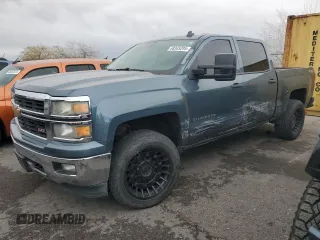 2014 Chevrolet Silverado 1500 LT with VIN 3GCUKREC6EG181126, listed as a Copart auction lot 48345295 with 187,771 mi miles and Salvage Title. Bid and sale history available at DreamBid. Image 1.