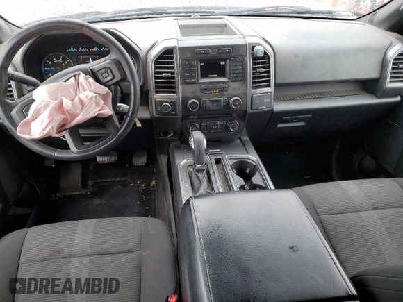 2017 Ford F-150 XL with VIN 1FTFX1EG5HKE50762, listed as a Copart auction lot 51812025 with 101,838 mi miles and Salvage title. Bid and sale history available at DreamBid. Image 8.