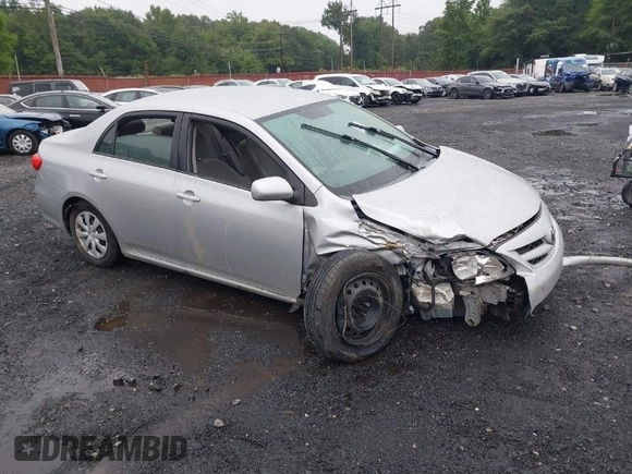 2011 Toyota Corolla L with VIN 2T1BU4EE1BC724135, listed as a IAAI auction lot 40054479 with 190,235 mi miles. Bid and sale history available at carsss.com. Image 1.