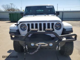 2019 Jeep Wrangler Unlimited Sahara with VIN 1C4HJXEGXKW569095, listed as a Copart auction lot 48558015 with 132,094 mi miles and Salvage Title. Bid and sale history available at carsss.com. Image 5.