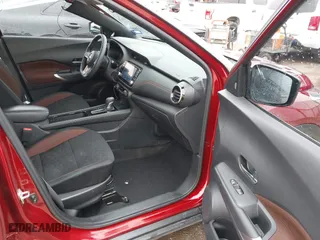 2022 Nissan Kicks SR with VIN 3N1CP5DV9NL495582, listed as a IAAI auction lot 41535688 with 19,570 mi miles. Bid and sale history available at carsss.com. Image 5.