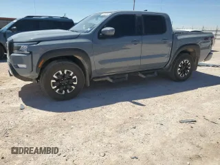 2024 Nissan Frontier PRO-4X with VIN 1N6ED1EK9RN600720, listed as a Copart auction lot 67608184 with 23,662 mi miles and Salvage Title. Bid and sale history available at carsss.com. Image 1.