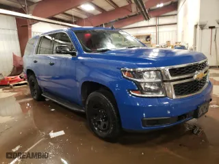 2018 Chevrolet Tahoe Commercial with VIN 1GNSKDEC5JR323106, listed as a Copart auction lot 44179205 with 108,979 mi miles and Clean Title. Bid and sale history available at carsss.com. Image 4.