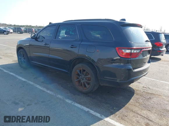 2017 Dodge Durango GT with VIN 1C4RDJDG4HC820486, listed as a IAAI auction lot 41784193 with 93,494 mi miles and . Bid and sale history available at carsss.com. Image 3.