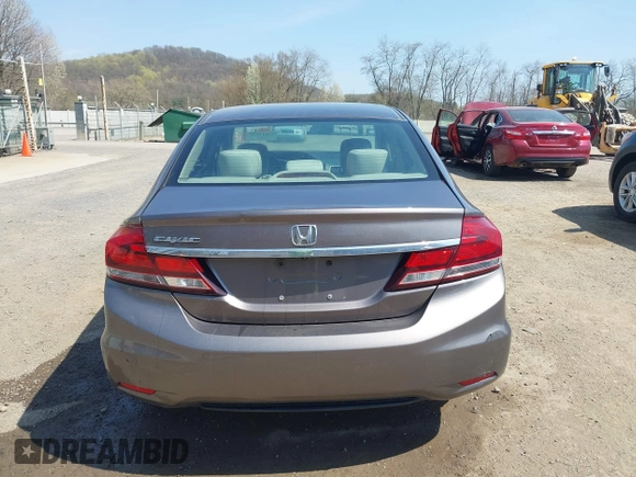 2014 Honda Civic Sedan EX with VIN 19XFB2F87EE082739, listed as a IAAI auction lot 42017492 with 158,988 mi miles. Bid and sale history available at carsss.com. Image 17.