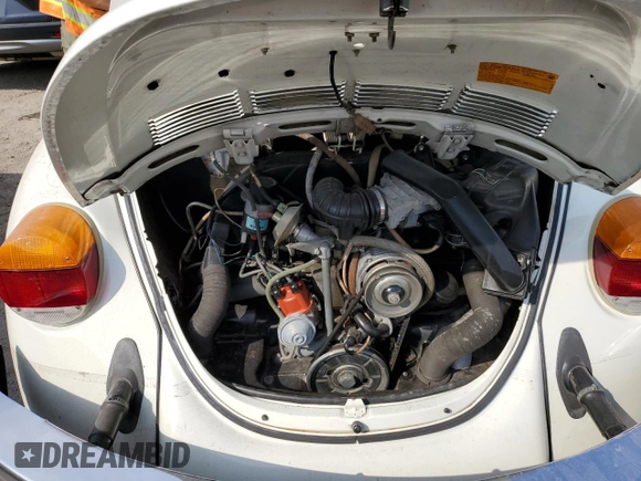 1979 Volkswagen Beetle with VIN 1592042384, listed as a Copart auction lot 76500934 with 37,218 mi miles and Salvage Title. Bid and sale history available at DreamBid. Image 11.