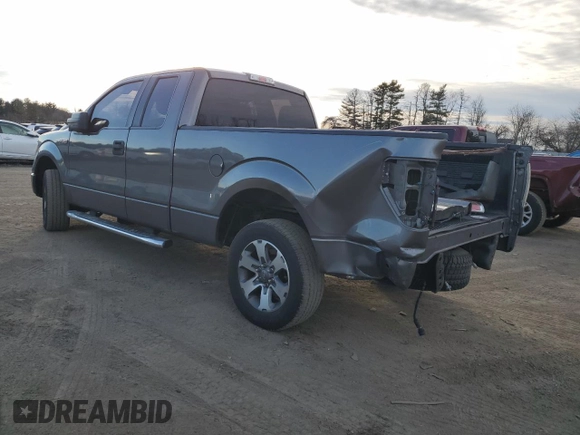 2013 Ford F-150 XL with VIN 1FTFX1CF5DFC03478, listed as a Copart auction lot 46037155 with 164,241 mi miles and Salvage Title. Bid and sale history available at carsss.com. Image 2.