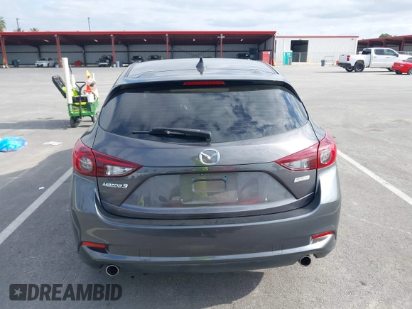 2018 Mazda 3 Touring with VIN 3MZBN1L32JM268582, listed as a IAAI auction lot 42072435 with 61,417 mi miles. Bid and sale history available at carsss.com. Image 16.
