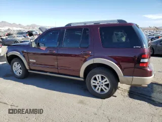 2007 Ford Explorer Eddie Bauer with VIN 1FMEU74897UB74117, listed as a Copart auction lot 86763624 with 199,833 mi miles and Salvage title. Bid and sale history available at DreamBid. Image 2.